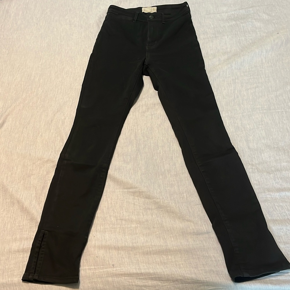 Everlane way high skinny split hem